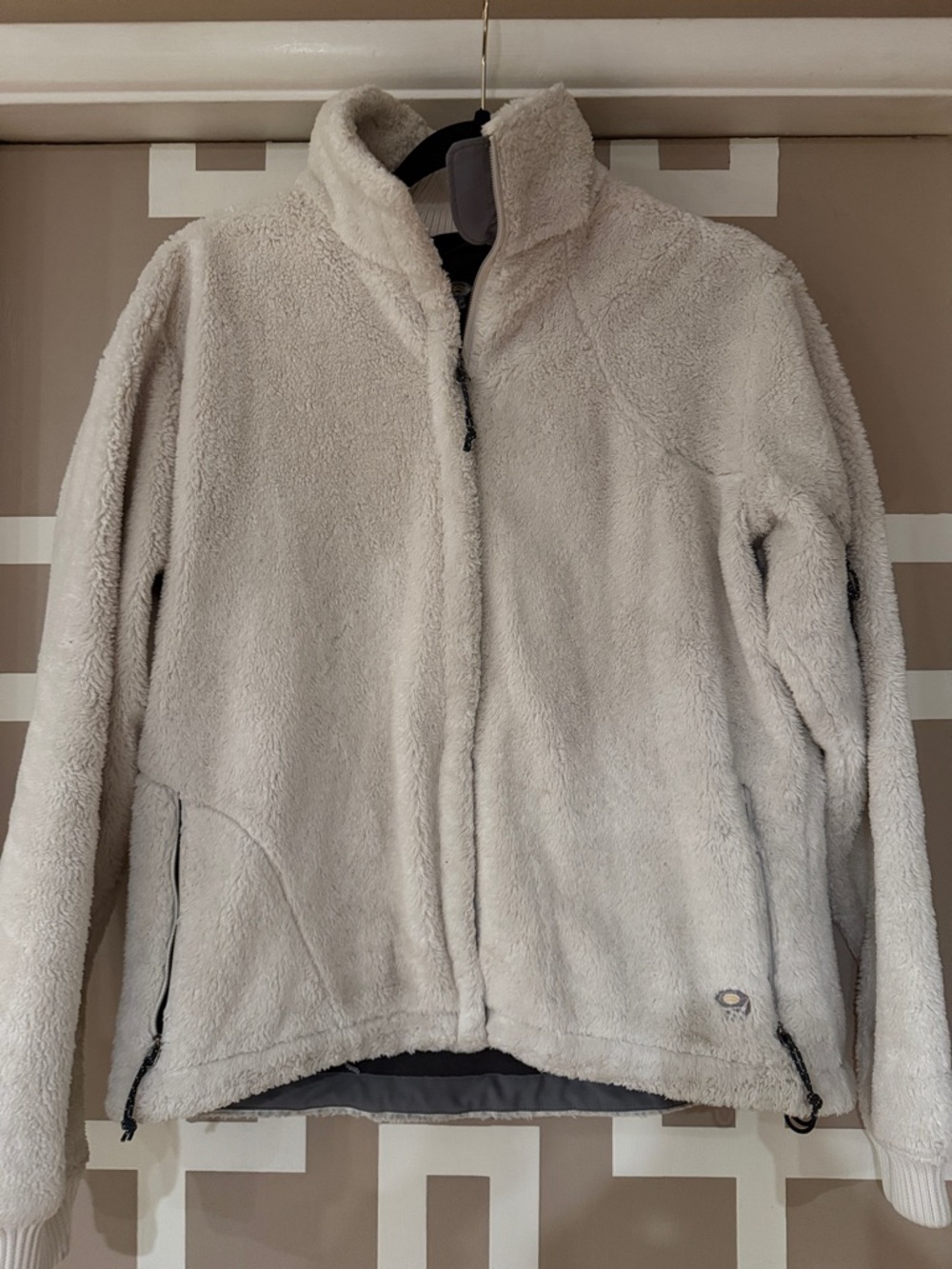 Mountain Hardwear Women's Pyxis Furry Fleece Jacket with Gore-Tex Lining Sz L